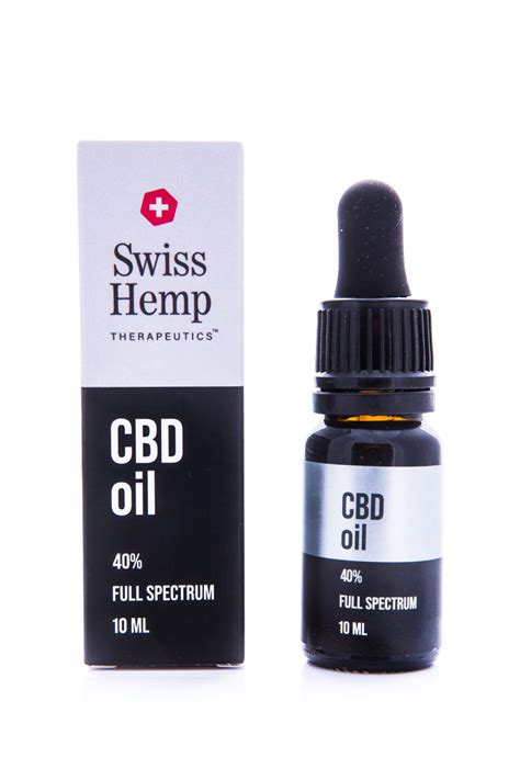 Swiss Hemp Olejek Konopny Cbd 40 Full Spectrum 10ml Sklep EMPIK