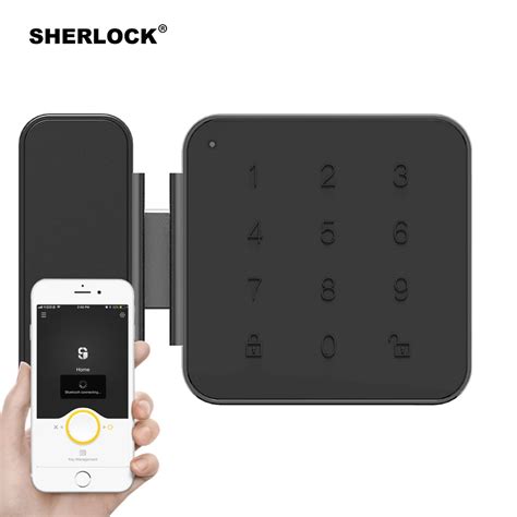 Sherlock G1 Smart Lock Safe Glass Password Door Lock Office Keyless