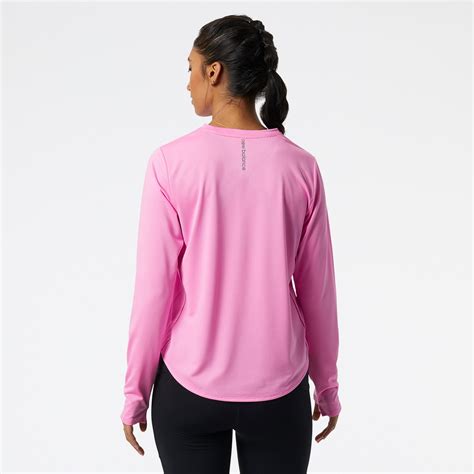 Ripley POLERA DEPORTIVA MUJER NEW BALANCE WT11224VPK ROSADO