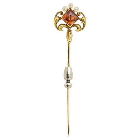 Antique Jeweled Mosquito Brooch At 1stdibs