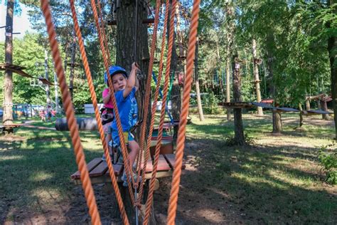 Zalew Kryspinów i Park Linowy Linolandia Powsinogi