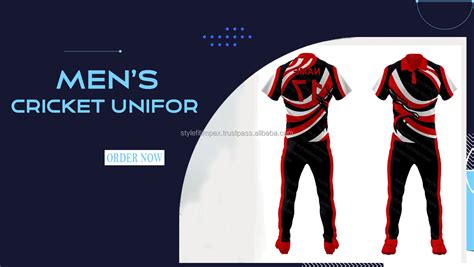 New Model Cricket Jersey Pattern Customize Design Uniforms Mens