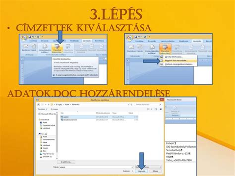 Hogyan készítsünk Körlevelet ppt letölteni