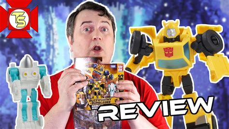 TRANSFORMERS Buzzworthy Bumblebee And Spike Witwicky Review YouTube