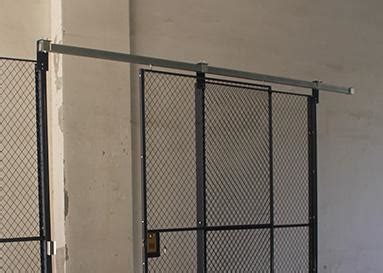 2 Sides Wire Mesh Security Partitions Lockable Storage Cages Powder Coated