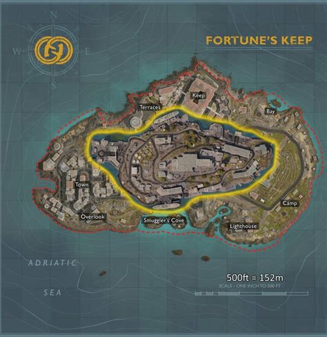 Warzone Comparan El Tama O Del Nuevo Mapa Fortune S Keep De La