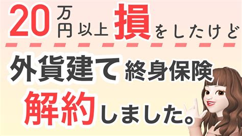 必見！★諦めてはいけない！入ってしまった【外貨建て保険】の損失を取り戻す3つの方法！！ 人生のトリセツ