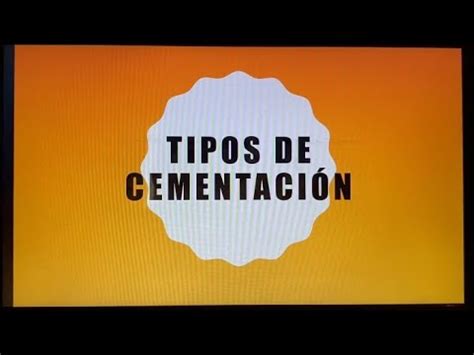 Tipos De Cementaci N Dental Y Cementos M S Comunes En Odontolog A