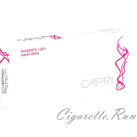 Capri Magenta 120's Box Cigarettes | Cigarette.Run