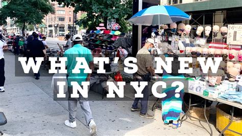 ⁴ᴷ⁶⁰ Walking Around New York City During Reopening 6th Avenue Youtube