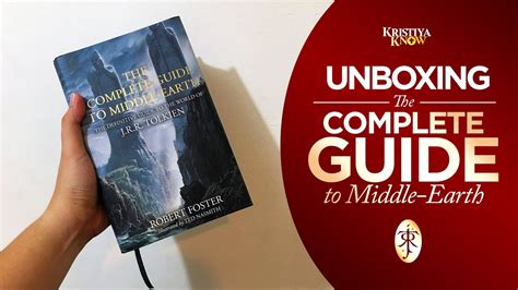 Unboxing The Complete Guide To Middle Earth Kristiyaknow Youtube