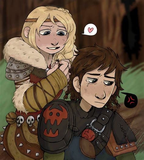 Hiccstrid~ By Dozingphil On Twitter ♡ How Train Your Dragon Cute