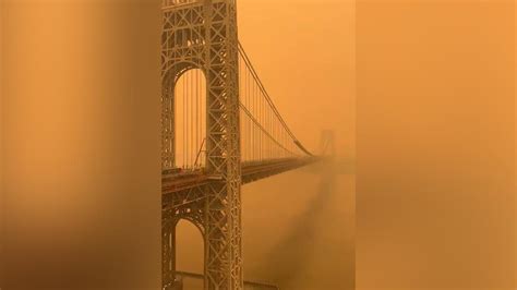 INCENDIOS FORESTALES CANADÁ Una nube de humo tóxico asfixia Nueva York