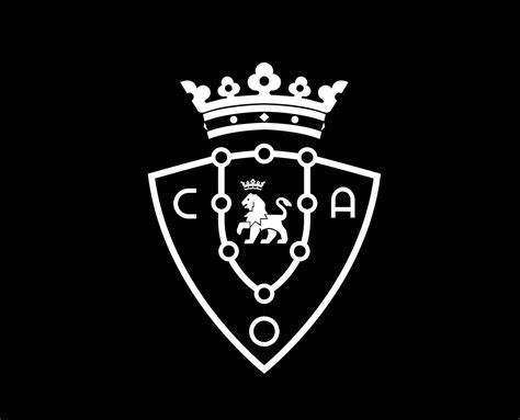 Osasuna Club Logo S Mbolo Blanco La Liga Espa A F Tbol Americano