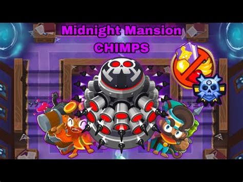 Midnight Mansion CHIMPS Black Border V34 3 BTD6 YouTube