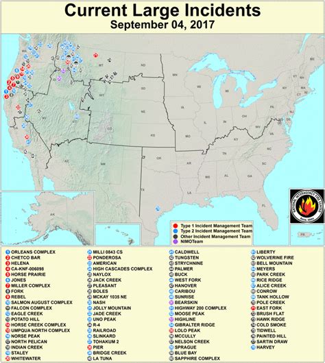 Fire Map Questions | The Smokey Wire : National Forest News and Views