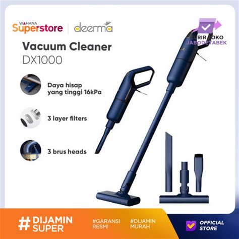 Promo Deerma Handheld Portable Vacuum Cleaner Penghisap Debu DX1000