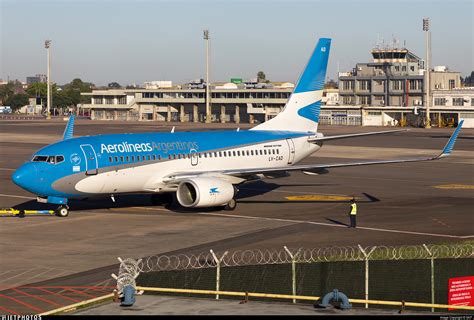 LV CAD Boeing 737 76N Aerolíneas Argentinas SKP JetPhotos