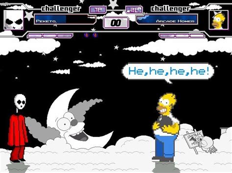 The Simpsons Arcade Homer For Mugen Characters DS Servers