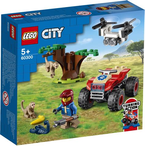 LEGO CITY summer 2021 sets include several new moulded animals