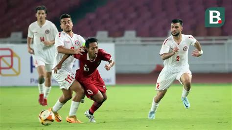 Hasil Uji Coba Timnas Indonesia U 22 Vs Lebanon Hilang Fokus Garuda