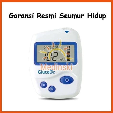 Jual Glucodr Agm Alat Cek Tes Gula Darah Glukosa Agm Gluco Dr