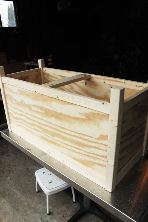 Homemade Wooden Toy Boxes