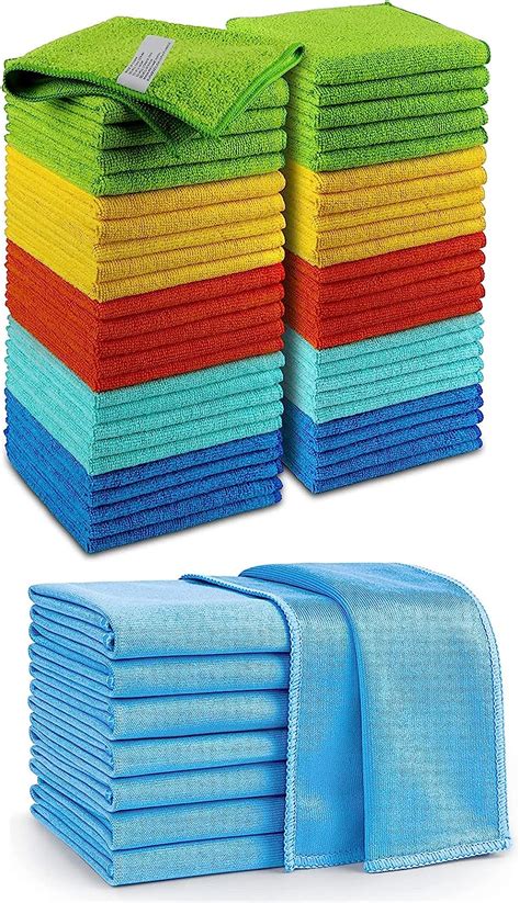 Amazon AIDEA Microfiber Glass Cleaning Cloths 8PK Lint Free