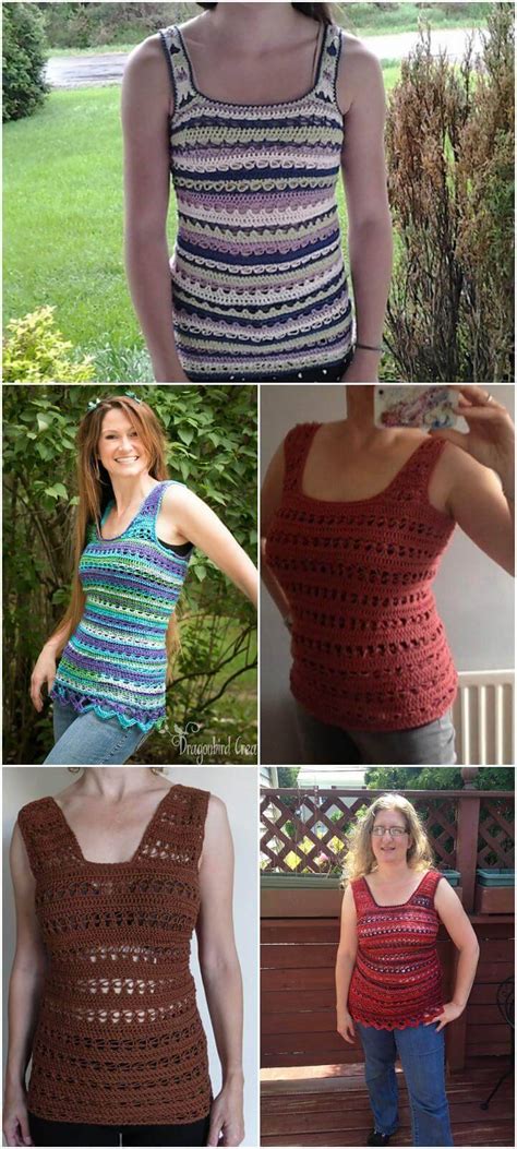 Quick Easy Crochet Top Patterns For Summer Diy Crafts