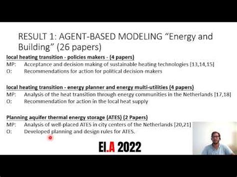 Agent Based Modeling For Urban Neighborhood Energy Systems YouTube