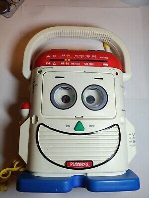 Playskool Rockin Robot AM FM Radio Cassette Tape Recorder PS 460 EBay