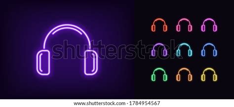 2 691 Audífonos Neon Stock Vectors Images Vector Art Shutterstock