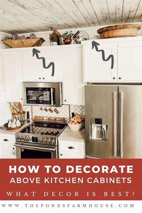 How To Decorate Above Kitchen Cabinets Modern Farmhouse