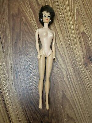 Vintage Mattel Barbie Brunette Bubble Cut Stock No Naked Ebay