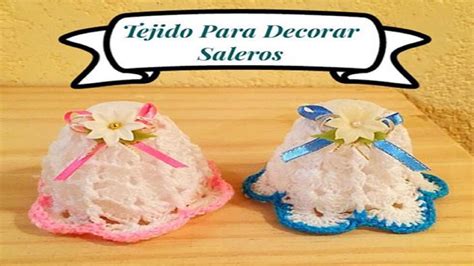 Tejido Para Decorar Saleros YouTube