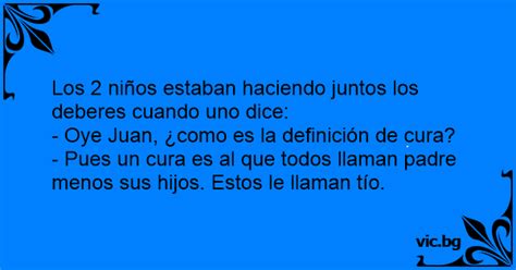 Los 2 niños estaban haciendo juntos los deberes cuando uno dice Oye