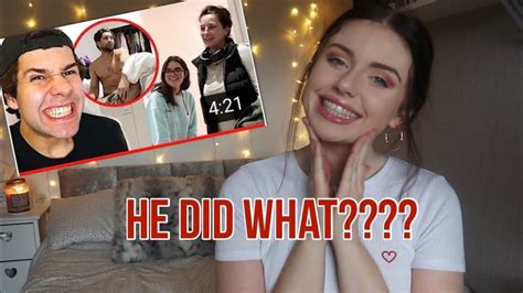 Reacting To David Dobrik Mom Caught Him In Daughters Bed Katy Rebecca Youtube