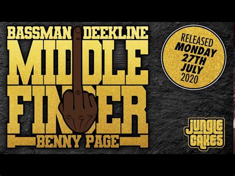 Middle Finger M C Bassman Deekline Benny Page Song Lyrics Music