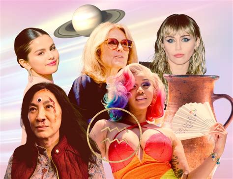 These Celebrities Are Finishing Their Saturn Return In Aquarius Before