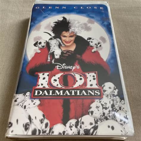 Dalmatians Vhs Clam Shell Walt Disney Video Live Action