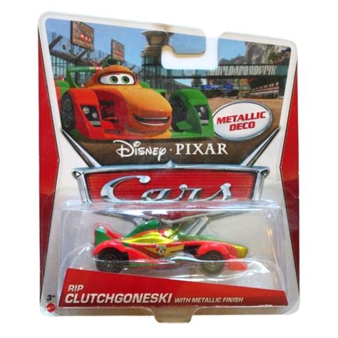 Disney Pixar Cars Rip Clutchgoneski With Metallic Finish Mattel