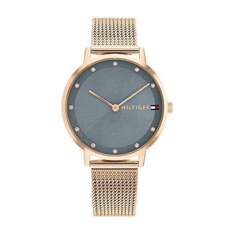 Montre Femme Tommy Hilfiger Pippa Acier Dor Rose Analogiques Edora