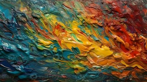 abstract oil painting with 3d surface texture , 23729864 Stock Photo at Vecteezy