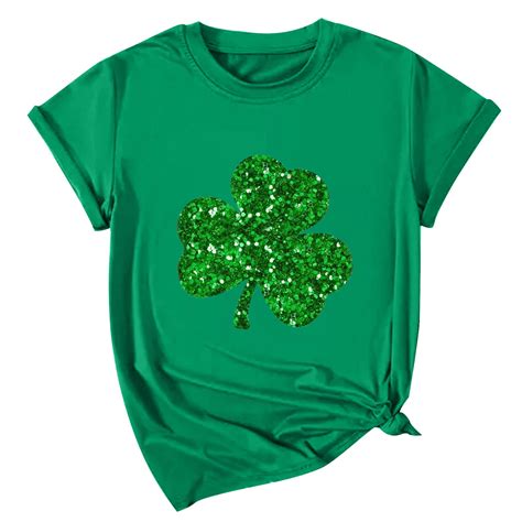 Fanxing Saint Patricks Day Decorations Womens St Patricks Day T Shirt