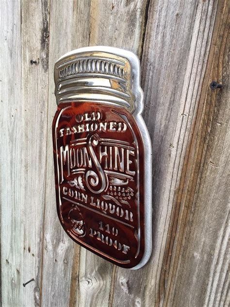 Moonshine Jar Advanced Metal Art