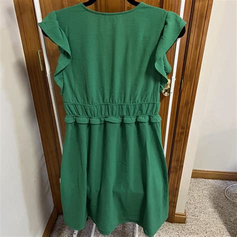 Monteau Los Angeles Green Dress Depop