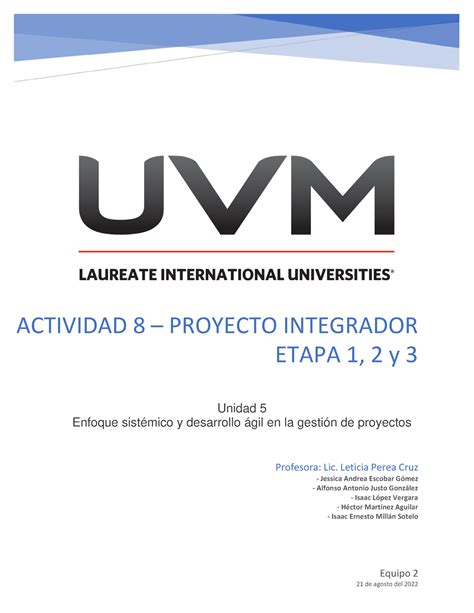 A Eq Pie Proyecto Integrador Etapa Actividad Proyecto