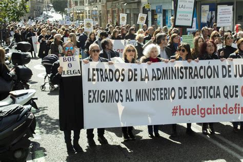 Finaliza La Huelga De Los Letrados Judiciales Que Deben Afrontar En