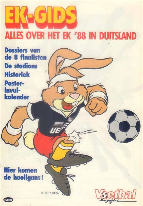 GUIDE PREVIEW EUROPEAN CHAMPIONSHIP 1988 Voetbalmagazine Belgium