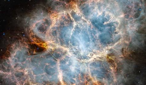 Nasa Destaca Clique Incr Vel Da Nebulosa Do Caranguejo Feita Pelo James